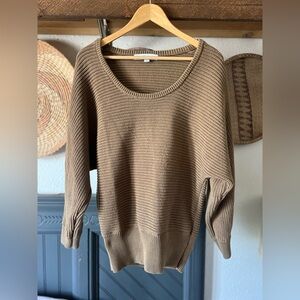 Callahan brown Chunky Knit Sweater-medium